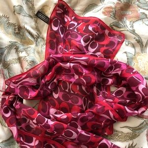 Coach scarf